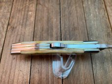 Parker Locking Humpback Whittler An Old Remington Pattern Appaloosa Bone Japan 