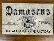 Parker-Edwards 95155D Ltd Ed Mini-Trapper w/Single Damascus Blade & Fat Stag Scales USA A-9175  