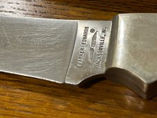 03 Parker-Edwards Spear Point Hunting Knife w/Stainless Steel Blade & Pakkawood Scales A018S