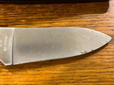 03 Parker-Edwards Spear Point Hunting Knife w/Stainless Steel Blade & Pakkawood Scales A018S