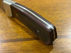 03 Parker-Edwards Spear Point Hunting Knife w/Stainless Steel Blade & Pakkawood Scales A018S
