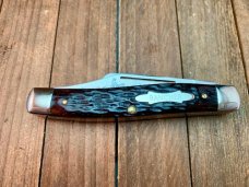 Schrade Rancher Stockman Brown Jigged Bone TH-5