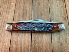 Schrade Rancher Stockman Brown Jigged Bone TH-5