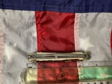 J A Henckels 3 Blade Whittler Pocket Knife w/ Spectacular Old Stag Handles! NOS & M/NM
