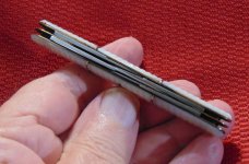 VINTAGE ARMSTRONG CUTLERY CO. USA c1901-1909 EQUALEND CARVED PEARL ( CHECK OR MONEY ORDER )