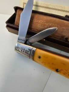 Russell Barlow 1875-1975 Commemorative Issue Barlow Knife NEW Vintage with Box and Papers #06748
