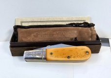 Russell Barlow 1875-1975 Commemorative Issue Barlow Knife NEW Vintage with Box and Papers #06748