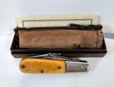 Russell Barlow 1875-1975 Commemorative Issue Barlow Knife NEW Vintage with Box and Papers #06748