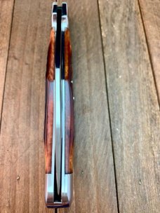 A.G. Russell Folding Hunter Bolster Lock Brown Jigged Bone 1989