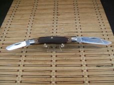 SCHRADE OLD TIMER 8OT SR. STOCKMAN 1970'S VINTAGE TRIPLE CARBON STEEL BLADE NOS FOLDING POCKET KNIFE