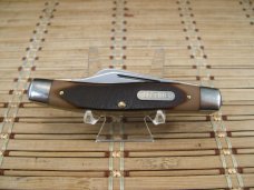 SCHRADE OLD TIMER 8OT SR. STOCKMAN 1970'S VINTAGE TRIPLE CARBON STEEL BLADE NOS FOLDING POCKET KNIFE