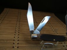 SCHRADE OLD TIMER 8OT SR. STOCKMAN 1970'S VINTAGE TRIPLE CARBON STEEL BLADE NOS FOLDING POCKET KNIFE