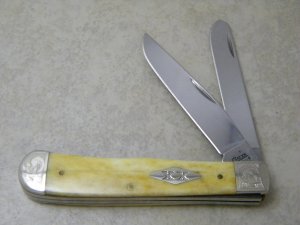 Case XX USA 6254 Bone 2007 Trapper Knife