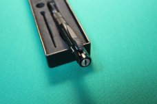 "NEW" - Working Ballpoint Pen / with 1 3/4" OTF Blade (pen switchblade knife)