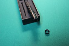 "NEW" - Working Ballpoint Pen / with 1 3/4" OTF Blade (pen switchblade knife)