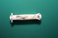 OTF Automatic Knife with double edged blade 