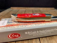Case Pocket Hunter 2020 Shot Show Special Dark Red Standard Jigged Bone