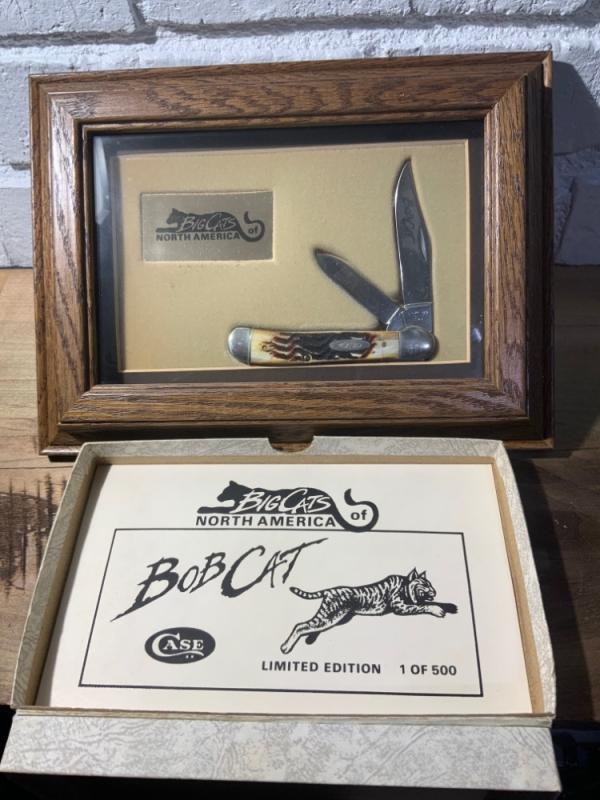 Case xx 1985 Copperhead, Great cats of North America “BOBCAT”.   