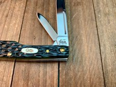 Case Gunstock Shadow Bolsters Hunter Green Jigged Bone 2001