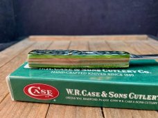 Case Gunstock Shadow Bolsters Hunter Green Jigged Bone 2001