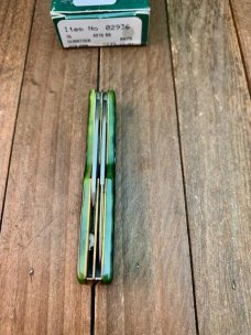 Case Gunstock Shadow Bolsters Hunter Green Jigged Bone 2001