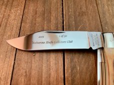 Schatt and Morgan File and Wire Series Gunstock Jack Stag 2015 Wolverine Knife Collectors Club