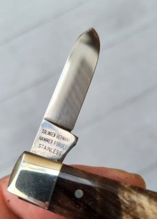 Fredrich Olbertz Stockman, Solingen Germany, Hammer Forged, Nice Buffalo Horn