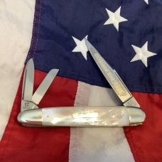 1999 Bulldog Celebrated Dirk Whittler w/ Fiery Mother of Pearl Handles -NM