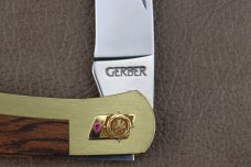GERBER PORTLAND OR. USA 97223 BRASS LOCKBACK