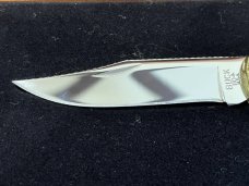 Brian Yellowhorse Customized Buck 110 Ltd Ed Navajo Inlaid "Texas Lone Star" LockBack Knife SN#31/50