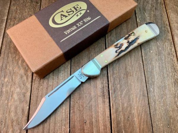 Case Mini Copperlock Vintage Stag 2017 Case Mini Copperlock Vintage Stag 2017