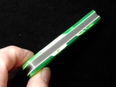 Titusville Cutlery 2024 Portal Fluid Acrylic Big Easy Cotton Knife Rare 1 of 60 COA USA Made