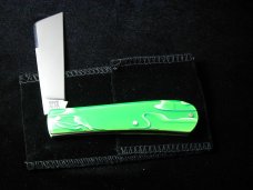 Titusville Cutlery 2024 Portal Fluid Acrylic Big Easy Cotton Knife Rare 1 of 60 COA USA Made