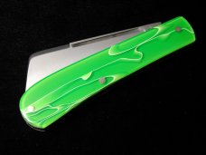 Titusville Cutlery 2024 Portal Fluid Acrylic Big Easy Cotton Knife Rare 1 of 60 COA USA Made