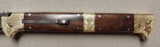 13" Double Eagle Picklock Switchblade with Rosewood handles.