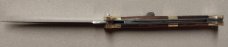 13" Double Eagle Picklock Switchblade with Rosewood handles.