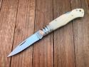 A.G. Russell Lockback Smooth Natural White Bone Seki  Japan 1996
