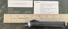 Ferdinand Everts & Son (FES) Top Automatic Out The Front (OTF) Switchblade Knife, Unused