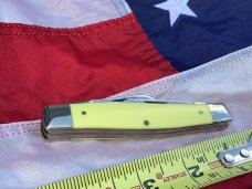 Case xx 1999 Large Stockman (3375 CV) w/ Yellow Synthetic Handles -NOS in orig box