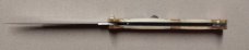 13" Double Eagle Picklock Switchblade. Giraffe Bone handles.