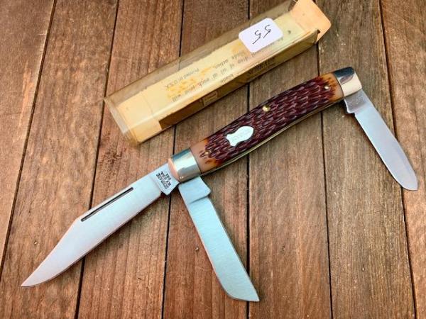 Schrade NY 881 Stockman Delrin 1950’s Schrade NY 881 Stockman Delrin 1950’s