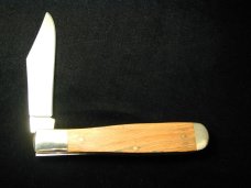 Weed & Co. 2021 Chestnut Wood Large Coke Bottle 1st Year Knife Rare 6100CHEST USA Made