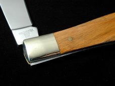 Weed & Co. 2021 Chestnut Wood Large Coke Bottle 1st Year Knife Rare 6100CHEST USA Made