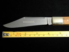 Weed & Co. 2021 Chestnut Wood Large Coke Bottle 1st Year Knife Rare 6100CHEST USA Made