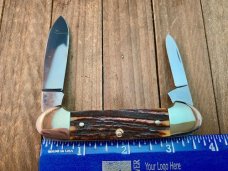 A.G. Russell Mohawk Canoe Drop Dead Gorgeous Stag 1969 Solingen Germany