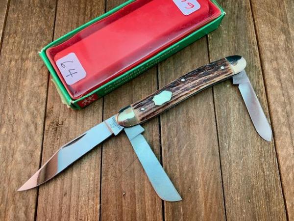 Henckels Stockman Gorgeous Stag Pattern 1815 Solingen Germany Henckels Stockman Gorgeous Stag Pattern 1815 Solingen Germany