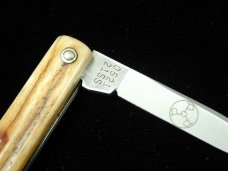 Great Eastern Cutlery Sambar Stag Keychain Knife 052121 NIT Stainless Spear Point Made In USA
