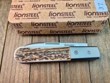 Lionsteel Beerlow Stag Maniago Italy M390 Steel