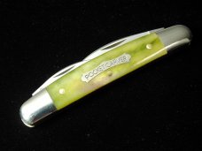Great Eastern Cutlery Smooth Green Banana Bone Pocket Carver Knife NIT 620324 Wharncliffe USA