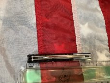 Schatt & Morgan by Queen Barlow Knife w/ Nice Bone Handles -NOS & M/NM